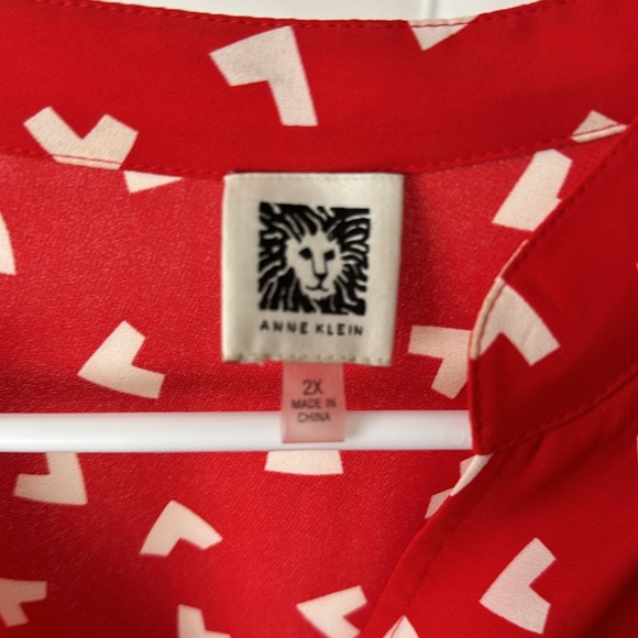 Pretty Red Dress 2X EUC - Picture 4 of 5